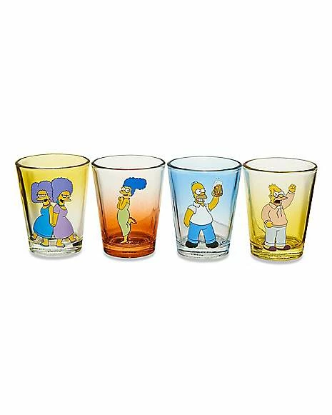 Outlet ๐ Multi-Pack Simpsons Character Shot Glasses 4 Pack - 1.5 oz. ๐ 3 Outlet ๐ Multi-Pack Simpsons Character Shot Glasses 4 Pack - 1.5 oz. ๐