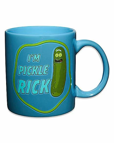 Outlet ๐ฅฐ I'm Pickle Rick Coffee Mug 20 oz. - Rick and Morty ๐คฉ 3 Outlet ๐ฅฐ I'm Pickle Rick Coffee Mug 20 oz. - Rick and Morty ๐คฉ