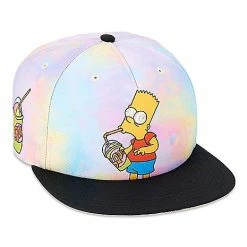Top 10 ๐คฉ Tie Dye Bart Simpson Snapback Hat - The Simpsons ๐งจ