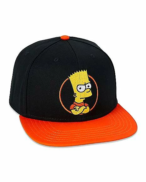 Brand new ๐ Bart Simpson Who Are You Snapback Hat - The Simpsons ๐ 3 Brand new ๐ Bart Simpson Who Are You Snapback Hat - The Simpsons ๐