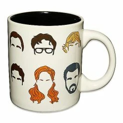 Deals ❤️ The Office Character Heads Coffee Mug - 20 oz. 👍