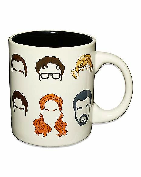 Deals β€οΈ The Office Character Heads Coffee Mug - 20 oz. π