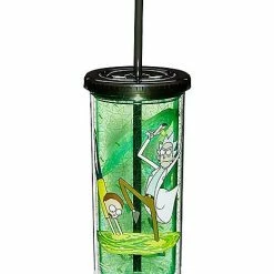 Deals 🎉 Rick and Morty Portal Cup with Straw - 20 oz. 🧨