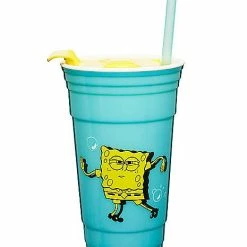Promo 🌟 SpongeBob Dance Cup with Straw - 32 oz. 🔥