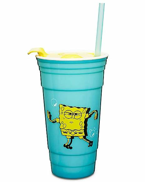 Promo 🌟 SpongeBob Dance Cup with Straw - 32 oz. 🔥 3 Promo 🌟 SpongeBob Dance Cup with Straw - 32 oz. 🔥
