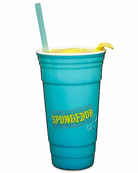 Promo 🌟 SpongeBob Dance Cup with Straw - 32 oz. 🔥 4 Promo 🌟 SpongeBob Dance Cup with Straw - 32 oz. 🔥 - Image 2