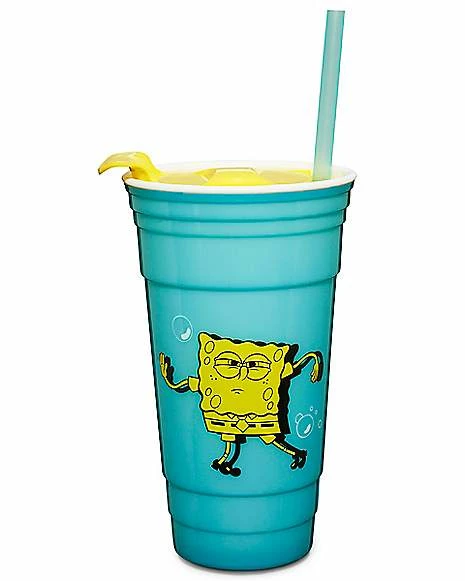 Promo 🌟 SpongeBob Dance Cup with Straw - 32 oz. 🔥 5 Promo 🌟 SpongeBob Dance Cup with Straw - 32 oz. 🔥 - Image 3