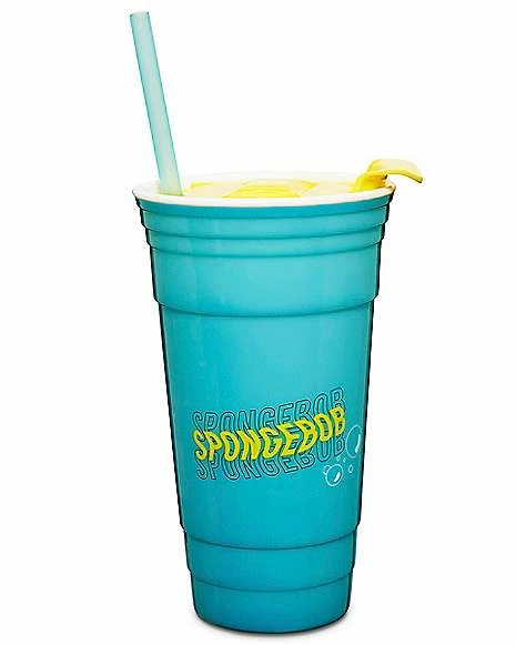 Promo 🌟 SpongeBob Dance Cup with Straw - 32 oz. 🔥 6 Promo 🌟 SpongeBob Dance Cup with Straw - 32 oz. 🔥 - Image 4