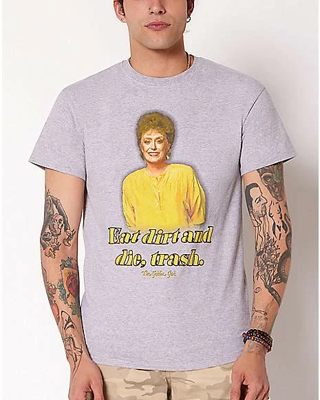 New ๐ Eat Dirt and Die Trash T ๐ Shirt - Golden ๐ง Girls โญ 3 New ๐ Eat Dirt and Die Trash T ๐ Shirt - Golden ๐ง Girls โญ