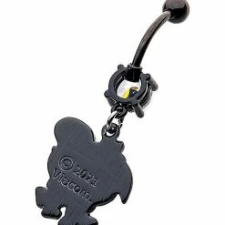 Outlet ⭐ Cosmo and Wanda Dangle Belly Ring 14 Gauge - The Fairly OddParents ❤️ -Spencer's Shop 03843448 c