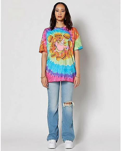 Wholesale ๐ Tie Dye Patrick Krabby Patties T ๐ Shirt - SpongeBob SquarePants โจ 5 Wholesale ๐ Tie Dye Patrick Krabby Patties T ๐ Shirt - SpongeBob SquarePants โจ - Image 3