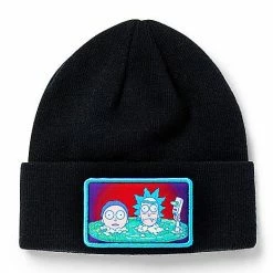 Flash Sale ✨ Rick and Morty Portal Cuff Beanie Hat 🛒