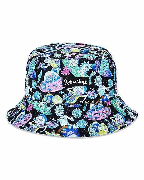 Best Pirce โค๏ธ Rick and Morty Reversible Bucket Hat ๐ - Image 4