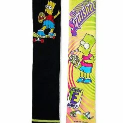 New ๐ฅฐ Bart Simpson Crew ๐งฆ Socks 2 Pair - The Simpsons ๐