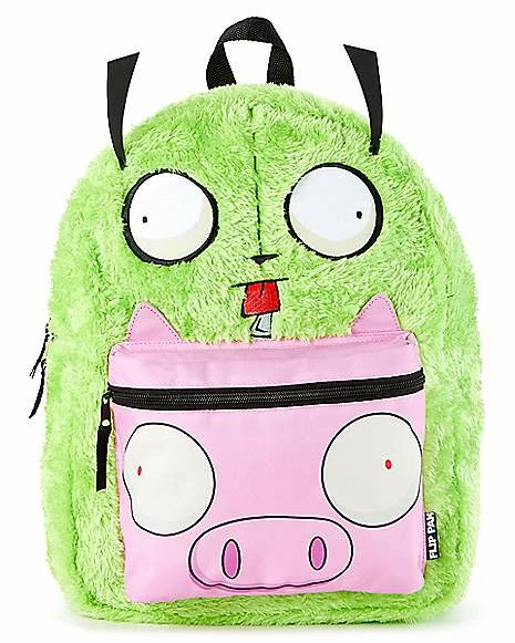 Wholesale ✨ Gir Pig Reversible 🎒 Backpack - Invader Zim 🔥 2 Wholesale ✨ Gir Pig Reversible 🎒 Backpack - Invader Zim 🔥