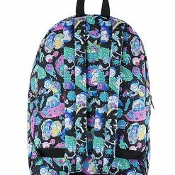 Hot Sale 😍 Rick and Morty All Over Print Portal 🎒 Backpack 💯 -Spencer's Shop 03886033 d