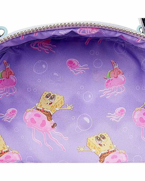Deals ๐ Loungefly Pastel Jellyfish Mini ๐ Backpack - SpongeBob SquarePants ๐ - Image 4