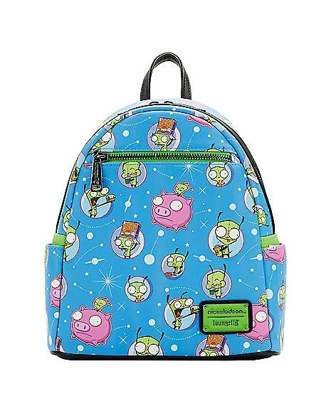 Budget 🌟 Loungefly Invader Zim Mini 🎒 Backpack - Nickelodeon 🔥 3 Budget 🌟 Loungefly Invader Zim Mini 🎒 Backpack - Nickelodeon 🔥