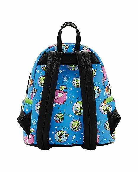 Budget 🌟 Loungefly Invader Zim Mini 🎒 Backpack - Nickelodeon 🔥 7 Budget 🌟 Loungefly Invader Zim Mini 🎒 Backpack - Nickelodeon 🔥 - Image 5