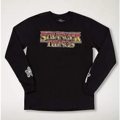 Discount 🎁 Demogorgon Hunter Long Sleeve T 👕 Shirt - Stranger Things 🎁