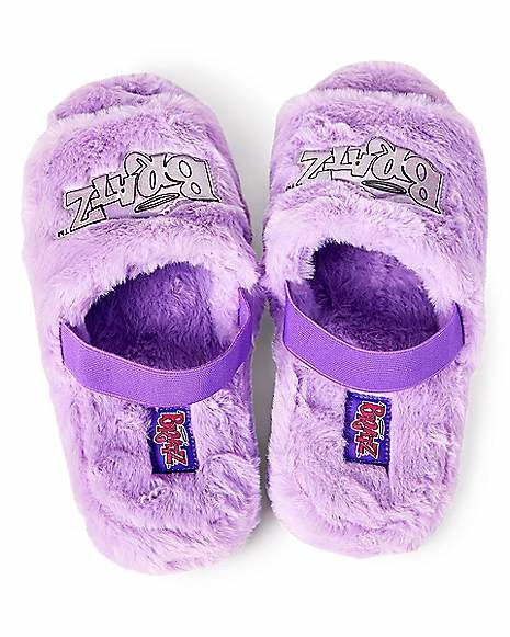 Cheap ๐งจ Fuzzy Purple Spa Slippers - Bratz ๐ 4 Cheap ๐งจ Fuzzy Purple Spa Slippers - Bratz ๐ - Image 2