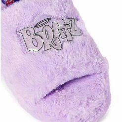Cheap ๐งจ Fuzzy Purple Spa Slippers - Bratz ๐ 7 Cheap ๐งจ Fuzzy Purple Spa Slippers - Bratz ๐ -Spencer's Shop 03931656 c
