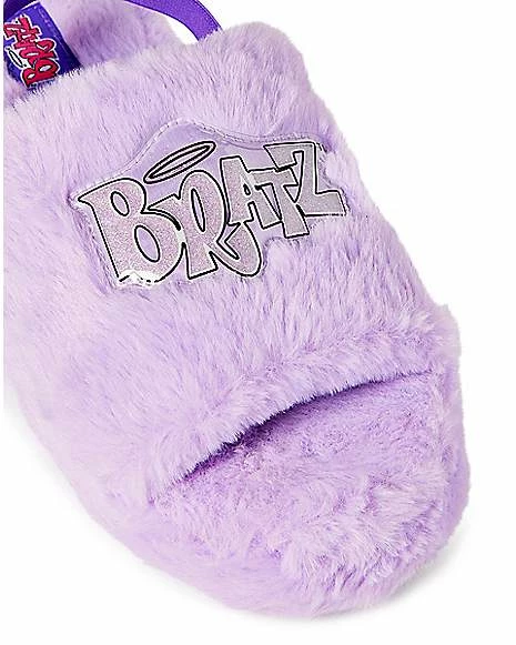 Cheap ๐งจ Fuzzy Purple Spa Slippers - Bratz ๐ 5 Cheap ๐งจ Fuzzy Purple Spa Slippers - Bratz ๐ - Image 3