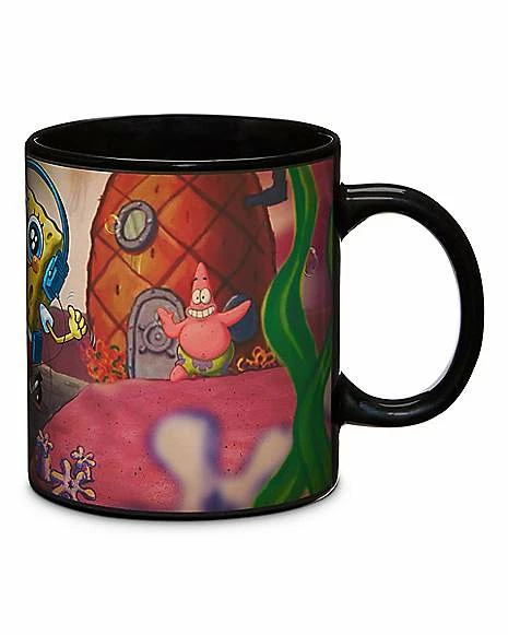 Budget ๐ SpongeBob SquarePants Heat Changing Coffee Mug - 20 oz. โ๏ธ - Image 4