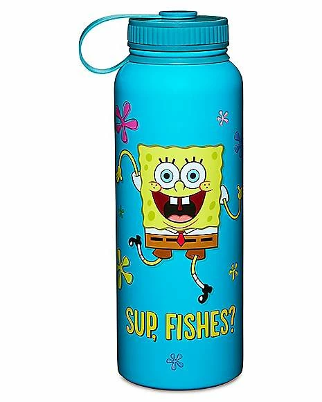 Top 10 ๐ Sup Fishes SpongeBob SquarePants Water Bottle - 42 oz. ๐คฉ 2 Top 10 ๐ Sup Fishes SpongeBob SquarePants Water Bottle - 42 oz. ๐คฉ