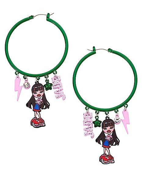 Outlet π Bratz Jade Hoop Dangle Earrings β¨