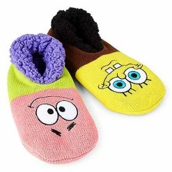 Budget 👍 SpongeBob SquarePants and Patrick Star Slipper 🧦 Socks 😀