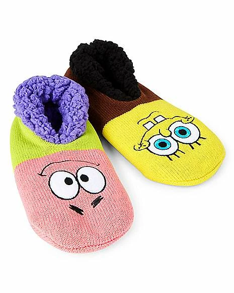 Budget ๐ SpongeBob SquarePants and Patrick Star Slipper ๐งฆ Socks ๐