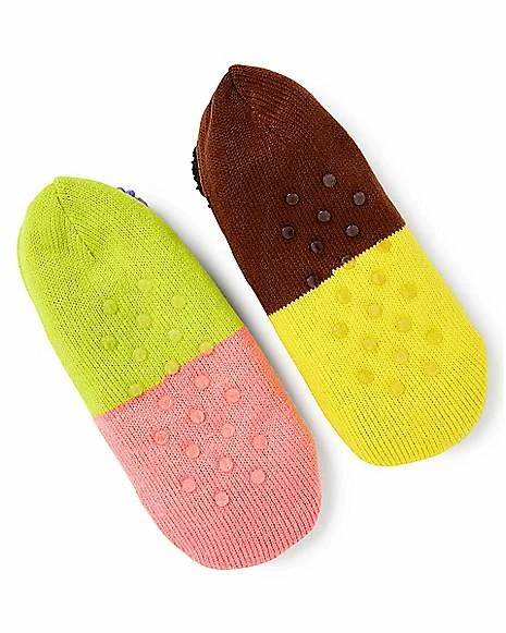 Budget ๐ SpongeBob SquarePants and Patrick Star Slipper ๐งฆ Socks ๐ - Image 3