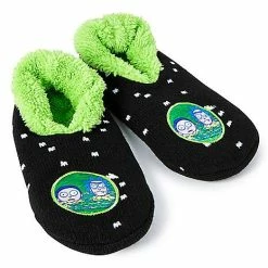 Promo 😀 Rick and Morty Slipper 🧦 Socks 👏