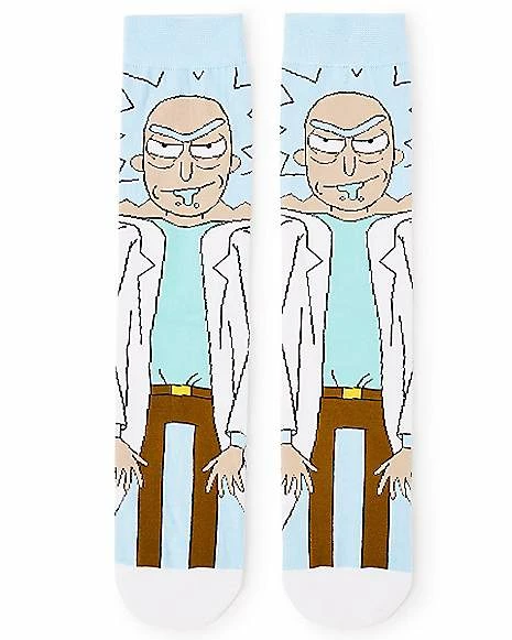 Best deal 🤩 360 Rick Crew 🧦 Socks - Rick and Morty 👏