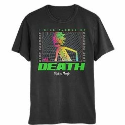 New ✨ I Will Avenge My Death Rick and Morty T 👚 Shirt ⌛