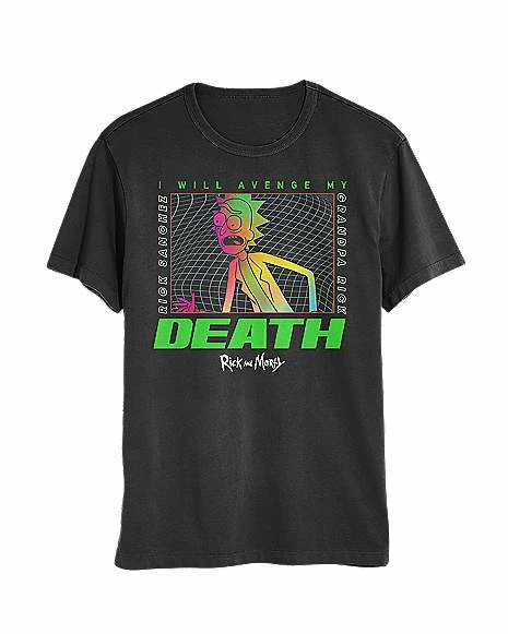 New โจ I Will Avenge My Death Rick and Morty T ๐ Shirt โ 3 New โจ I Will Avenge My Death Rick and Morty T ๐ Shirt โ