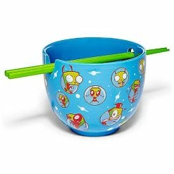 New π₯° Invader Zim Bowl with Chopsticks 22 oz. - Nickelodeon π 6 New π₯° Invader Zim Bowl with Chopsticks 22 oz. - Nickelodeon π -Spencer's Shop 04119467 b