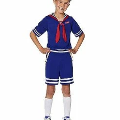 Promo 🎁 Kids Steve Scoops Ahoy Costume - Stranger Things 🤩