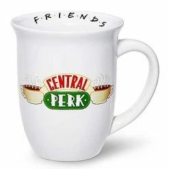 Promo 😍 Central Perk Wide Rim Coffee Mug 16 oz. - Friends 🤩