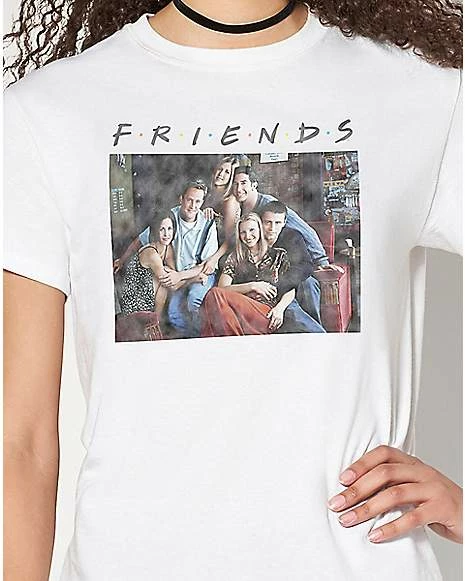 Outlet ✔️ Friends Group Photo T 👚 Shirt 😍 4 Outlet ✔️ Friends Group Photo T 👚 Shirt 😍 - Image 2