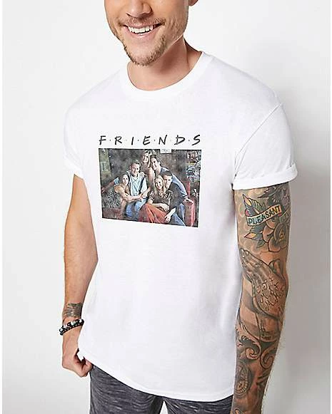 Outlet ✔️ Friends Group Photo T 👚 Shirt 😍 7 Outlet ✔️ Friends Group Photo T 👚 Shirt 😍 - Image 5
