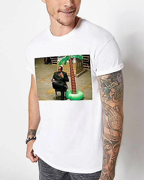 New โ๏ธ Stanley Palm Tree T ๐ Shirt - The Office ๐