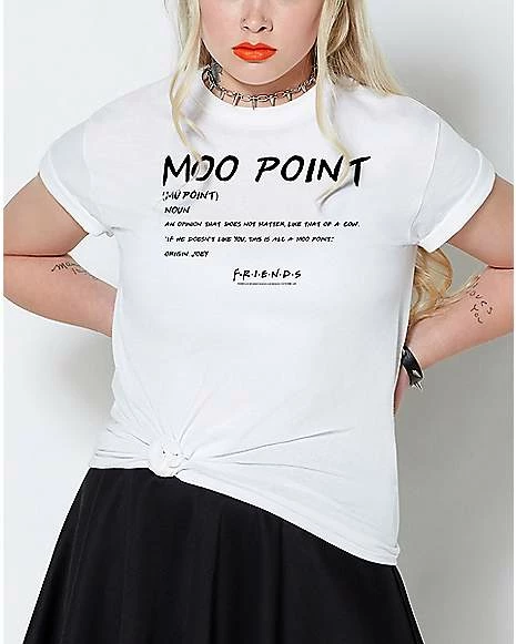 Coupon ๐ Moo Point Definition T ๐ Shirt - Friends โญ 3 Coupon ๐ Moo Point Definition T ๐ Shirt - Friends โญ