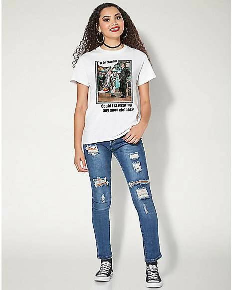 Discount ✨ Could I Be Wearing Any More Clothes T 👚 Shirt - Friends 🤩 - Image 3