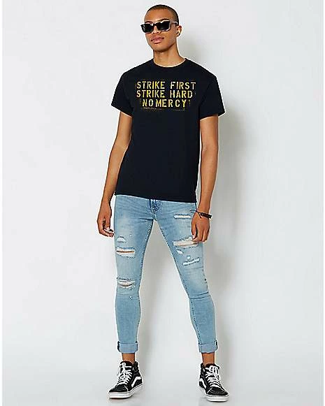 Discount ๐ Slogan Cobra Kai T ๐ Shirt โค๏ธ 5 Discount ๐ Slogan Cobra Kai T ๐ Shirt โค๏ธ - Image 3