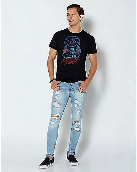New โ๏ธ Cobra Kai Never Dies T ๐ Shirt - Cobra Kai ๐ฅฐ 5 New โ๏ธ Cobra Kai Never Dies T ๐ Shirt - Cobra Kai ๐ฅฐ - Image 3
