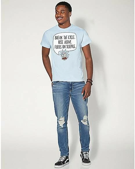 Outlet ❤️ Break the Cycle T 👕 Shirt - Rick and Morty 🔥 5 Outlet ❤️ Break the Cycle T 👕 Shirt - Rick and Morty 🔥 - Image 3