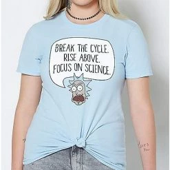 Outlet ❤️ Break the Cycle T 👕 Shirt - Rick and Morty 🔥 13 Outlet ❤️ Break the Cycle T 👕 Shirt - Rick and Morty 🔥 -Spencer's Shop 07633787 e