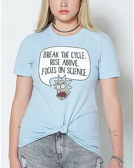 Outlet ❤️ Break the Cycle T 👕 Shirt - Rick and Morty 🔥 7 Outlet ❤️ Break the Cycle T 👕 Shirt - Rick and Morty 🔥 - Image 5